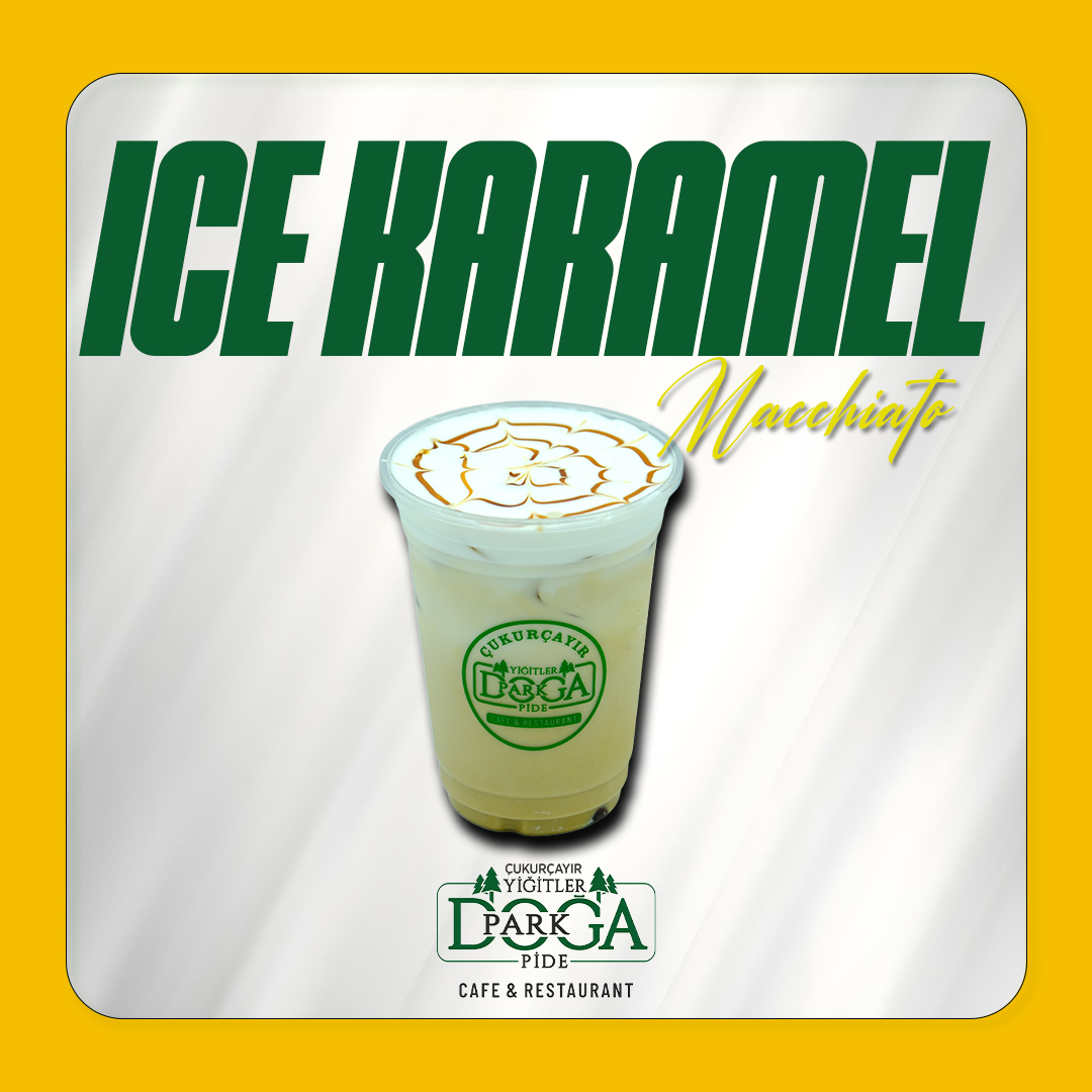 ICED CARAMEL MACHİATO